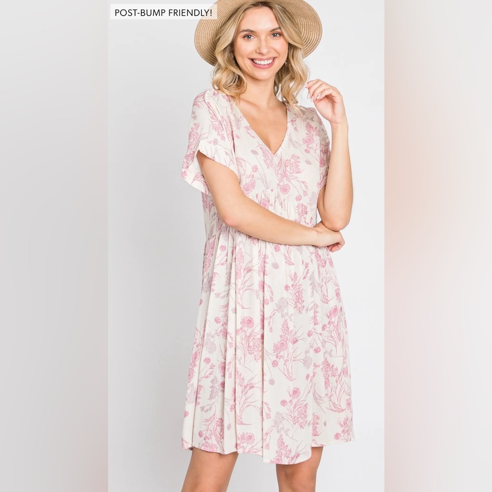 Pinkblush wildflower floral dress nwot - Picture 5 of 6